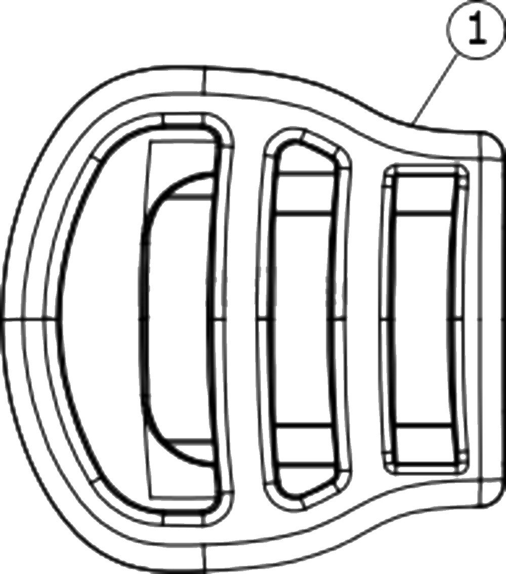 Height Adjustment Knob Diagram and Parts List for 11A-A1S5345 2018 Yard Machines Lawn Mower